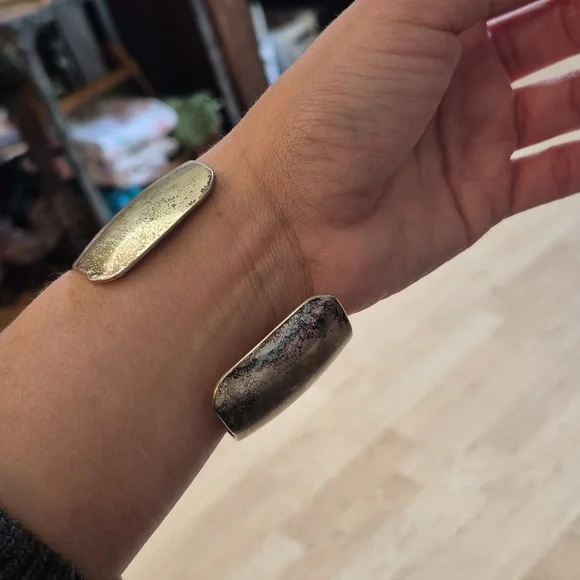 Orville Tsinnie Navajo Style Cuff Bracelate Adjustable - Picture 3 of 15